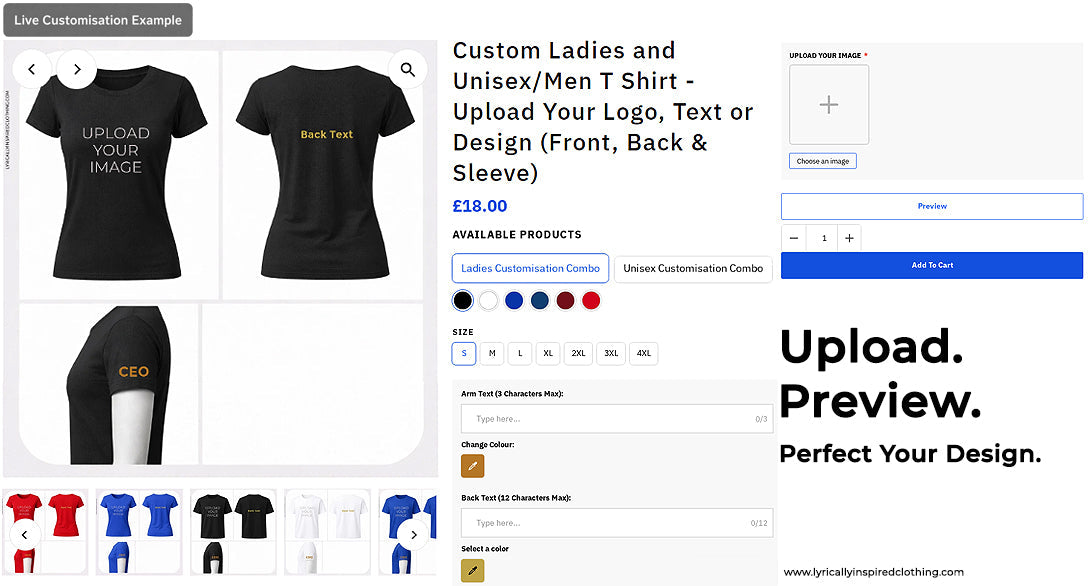 Customisation Systems