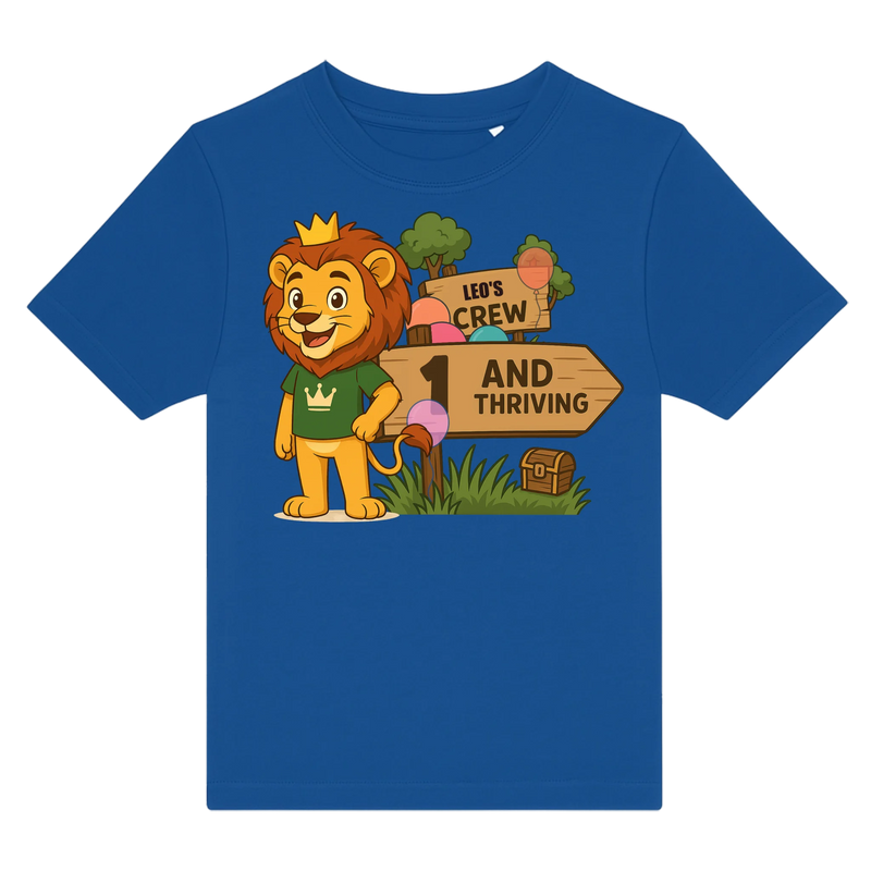 Royal Blue Kids T-shirt