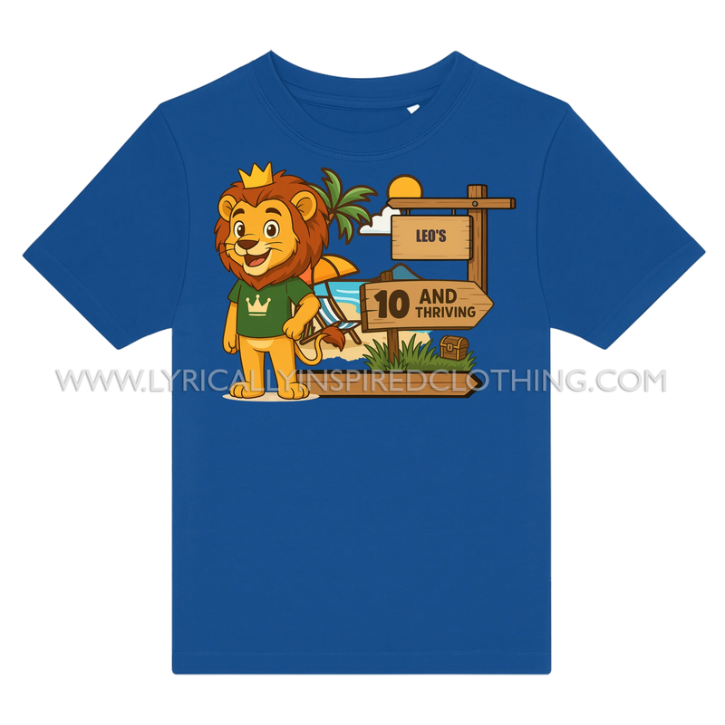Royal Blue Kids T-shirt