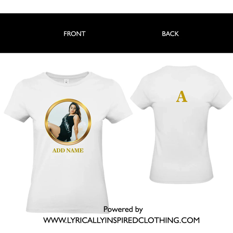 White FRONT and BACK