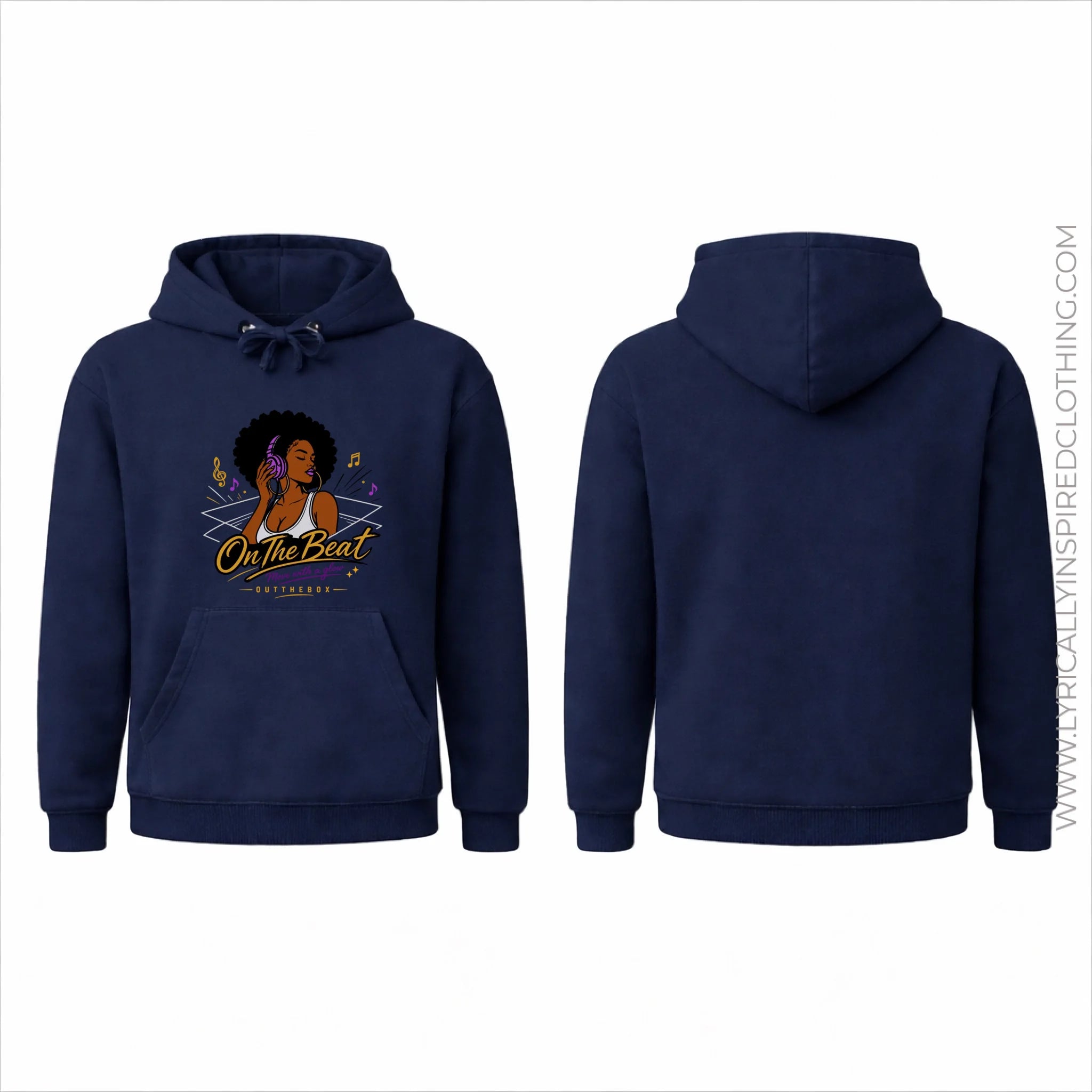 NAVY HOODIE