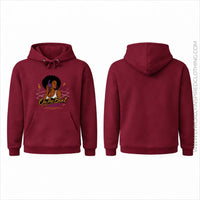 BURGUNDY HOODIE