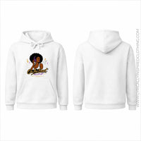 WHITE HOODIE