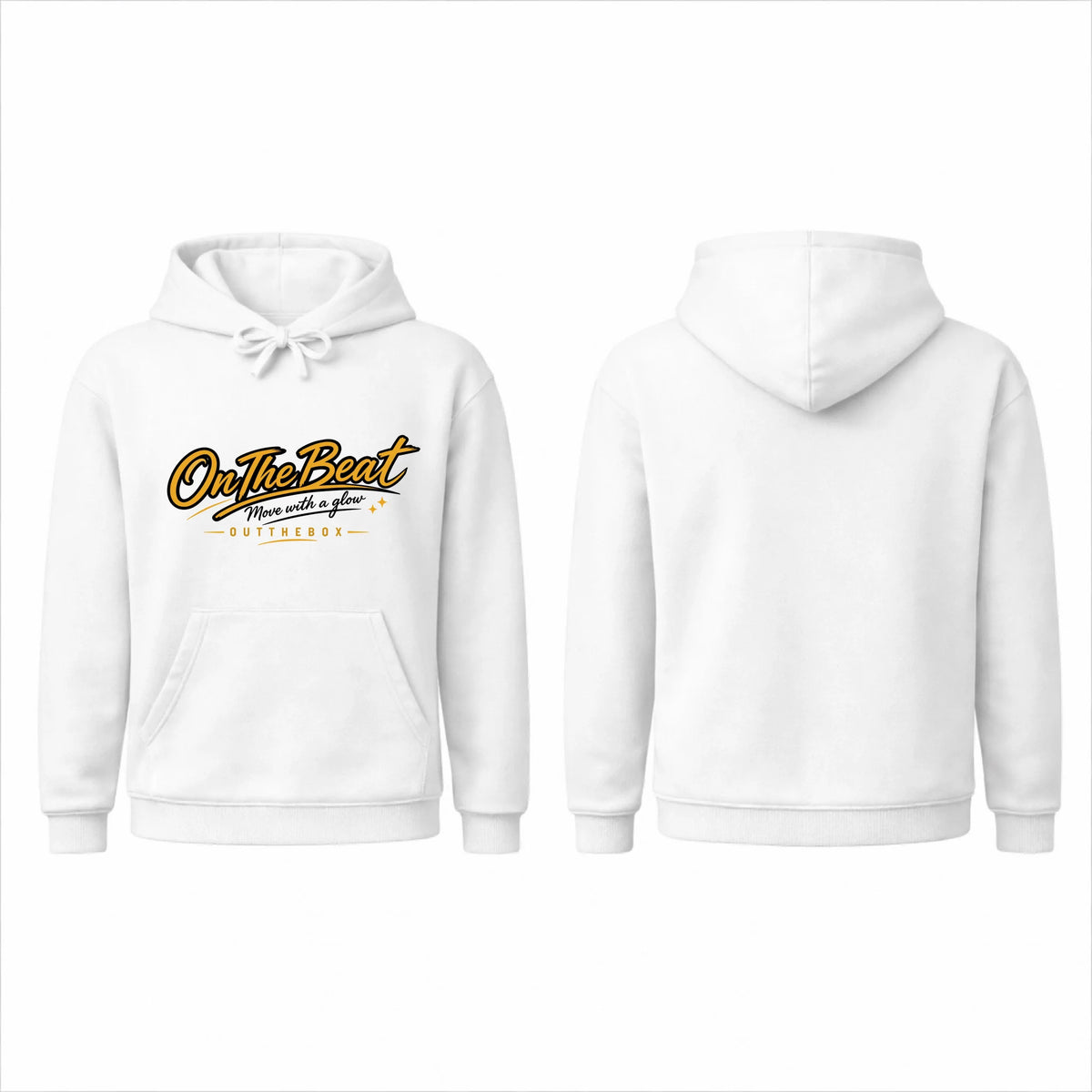 WHITE HOODIE