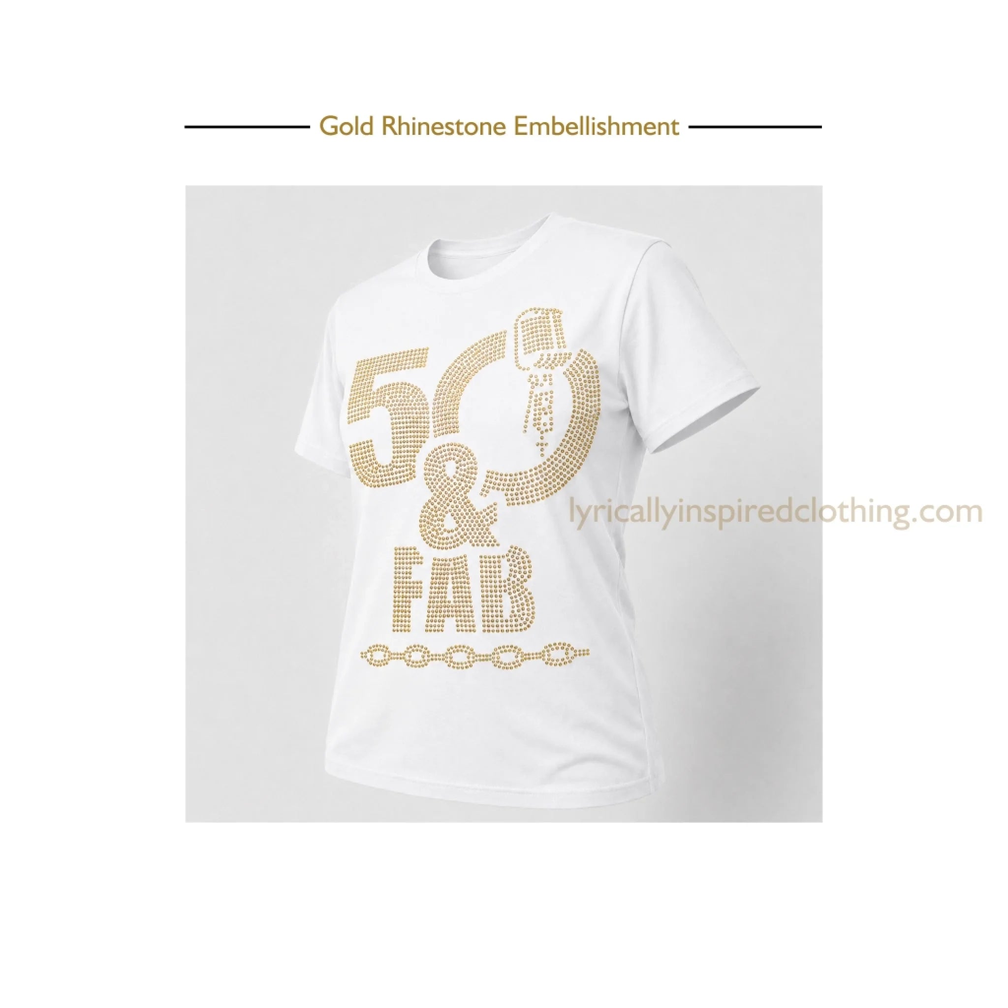 50th Golden Jubilee WHITE