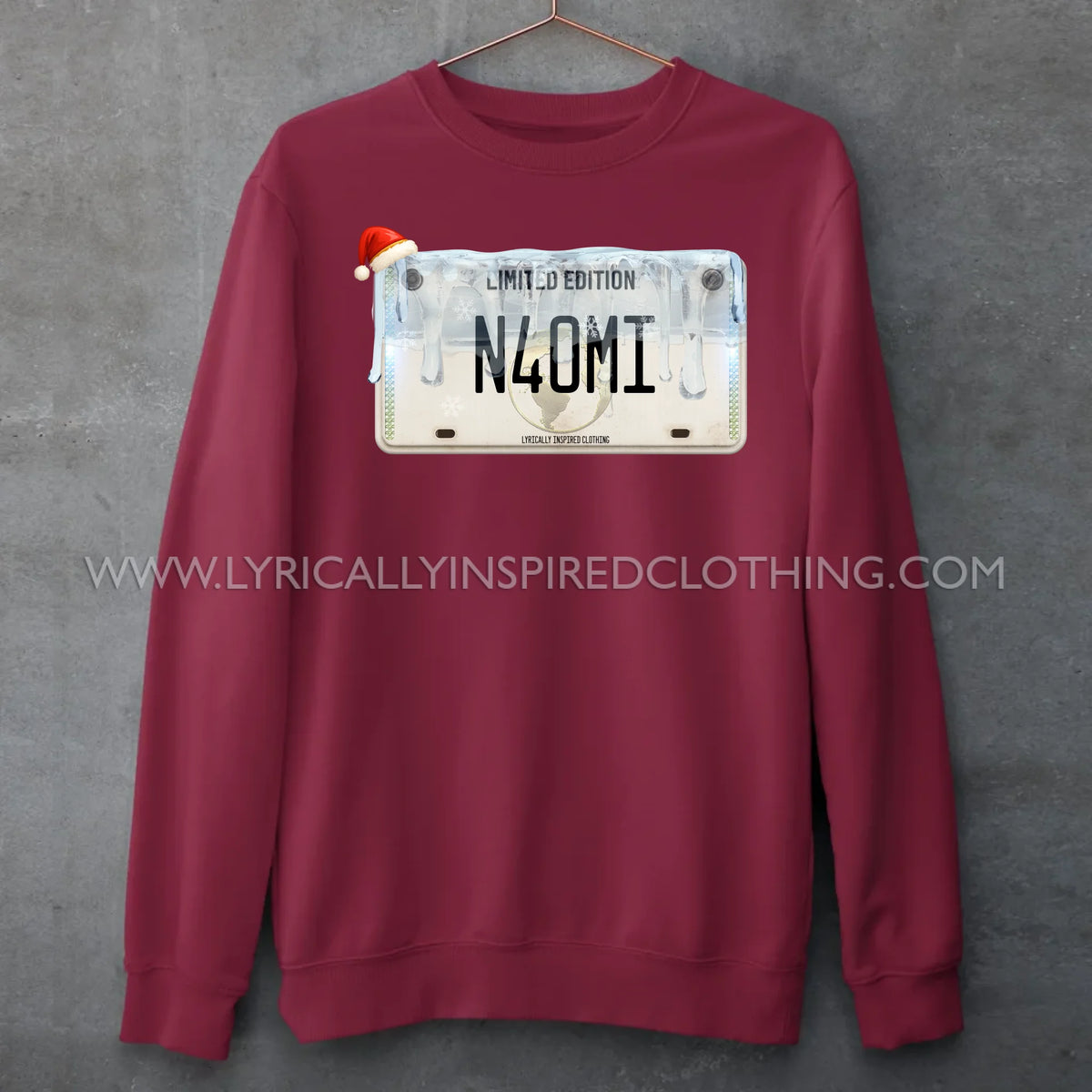 SWEAT BURGUNDY