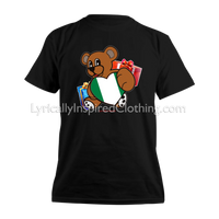 Nigerian Flag Heart Teddy Bear Unisex T Shirt