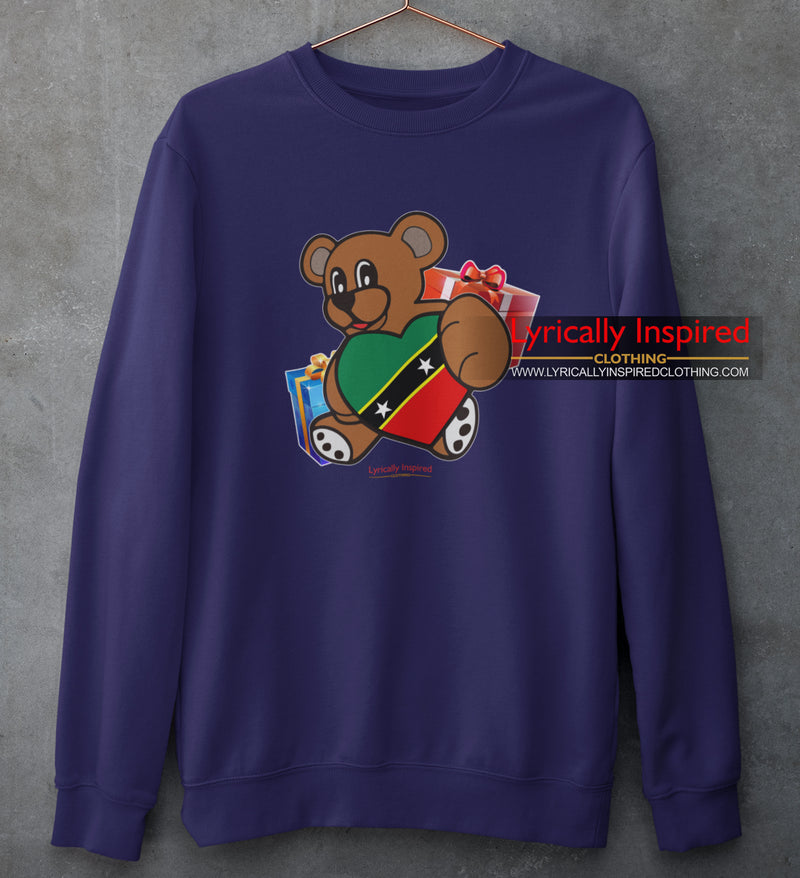 Teddy Gift St Kitts and Nevis Sweatshirt