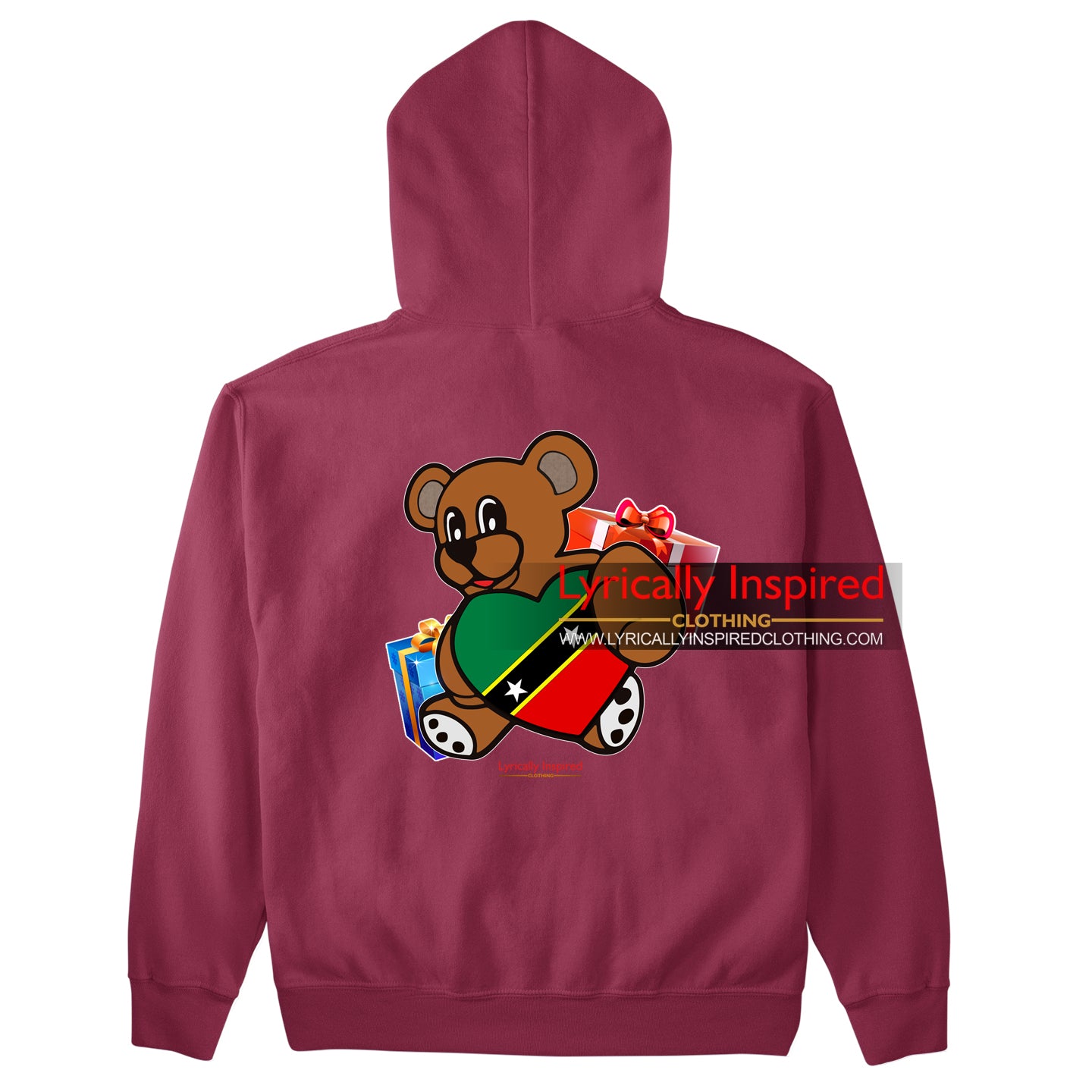 Teddy Gift ST Kitts and Nevis HOODIE