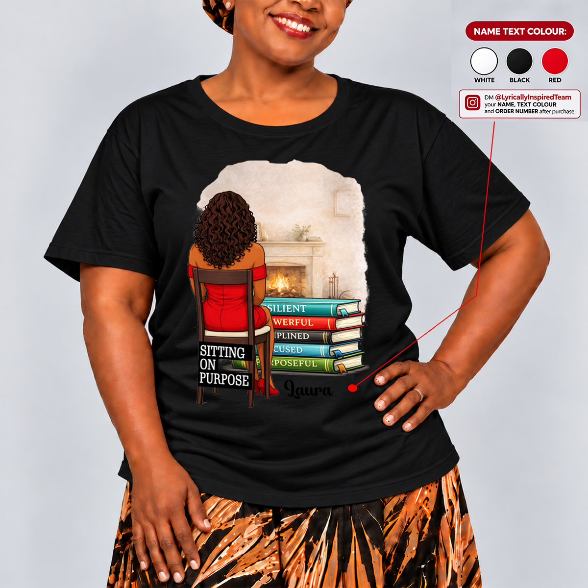 Sitting On Purpose - Personalised Custom Unisex T Shirt