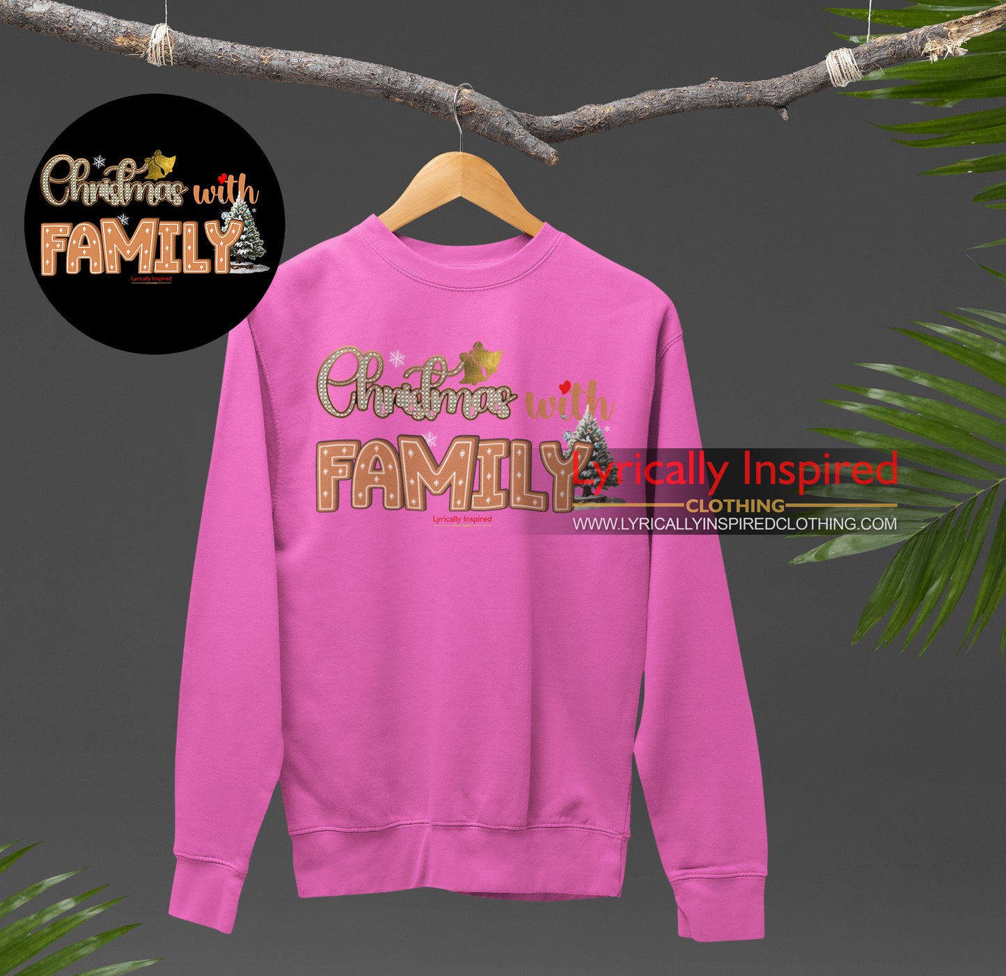 Christmas with Family Sweatshirt