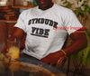 GYM DUDE VIBE T SHIRT IN PRINT