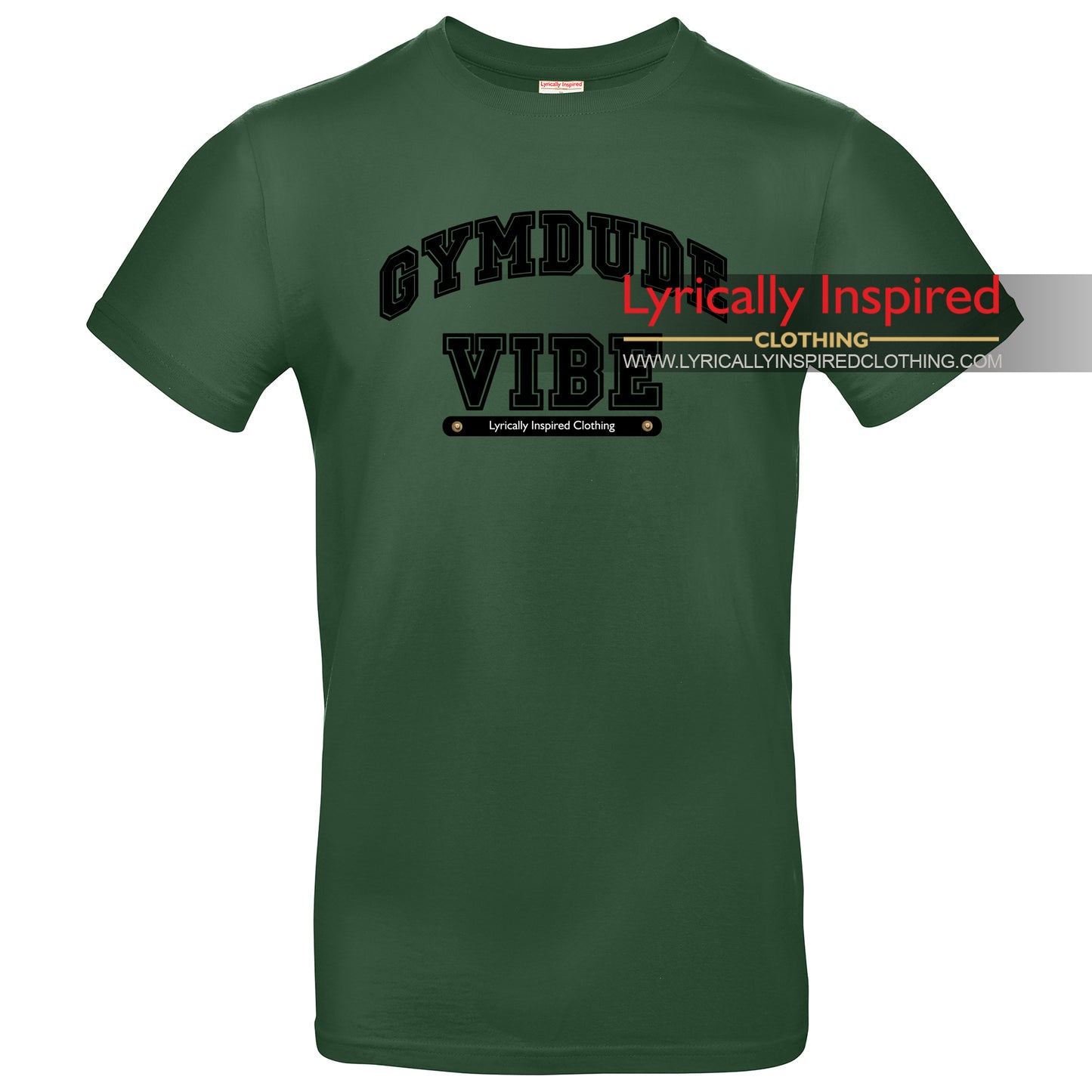 GYM DUDE VIBE T SHIRT IN PRINT