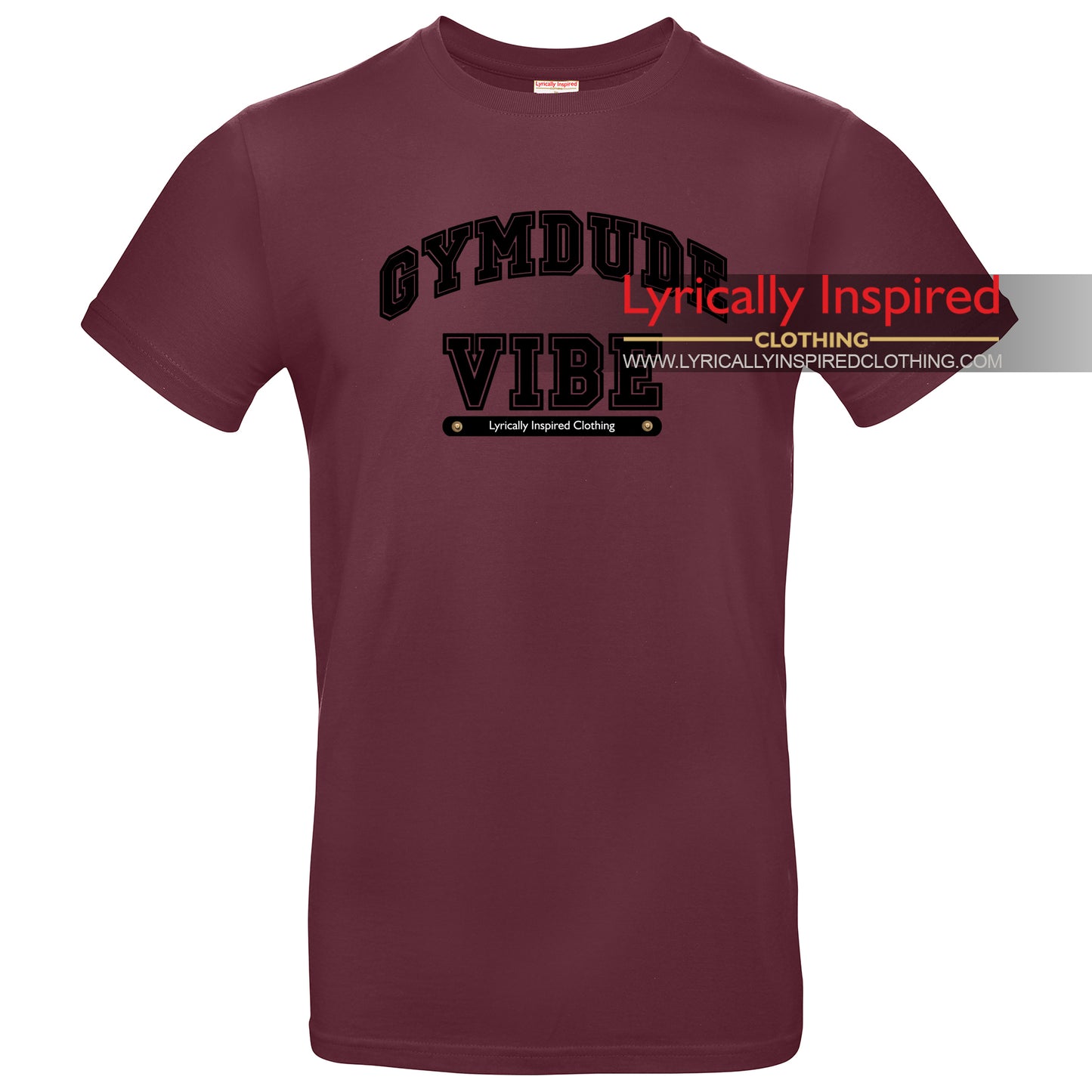 GYM DUDE VIBE T SHIRT IN PRINT