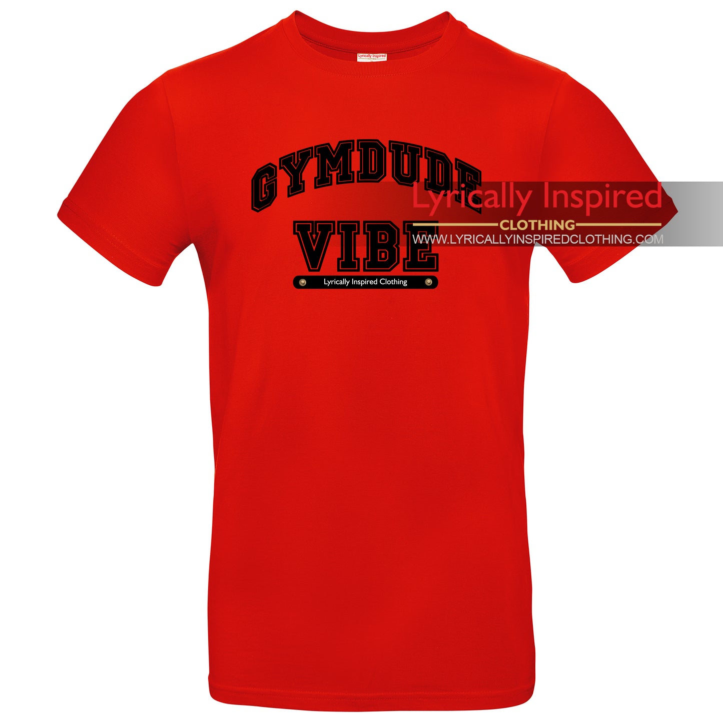 GYM DUDE VIBE T SHIRT IN PRINT