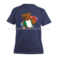 Nigerian Flag Heart Teddy Bear Unisex T Shirt