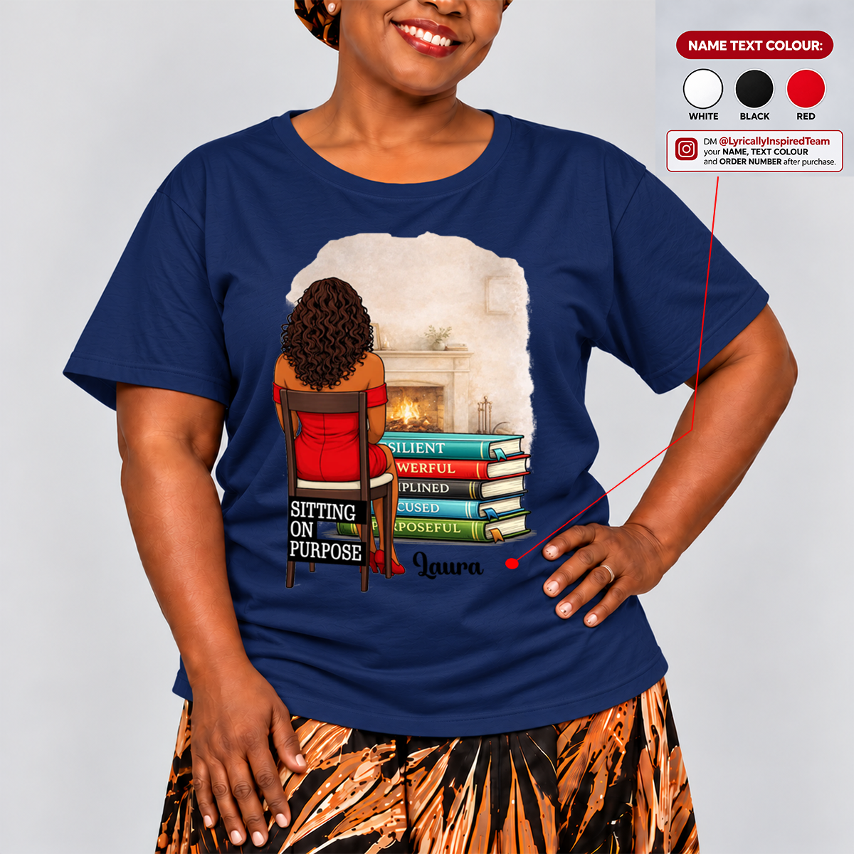 Sitting On Purpose - Personalised Custom Unisex T Shirt