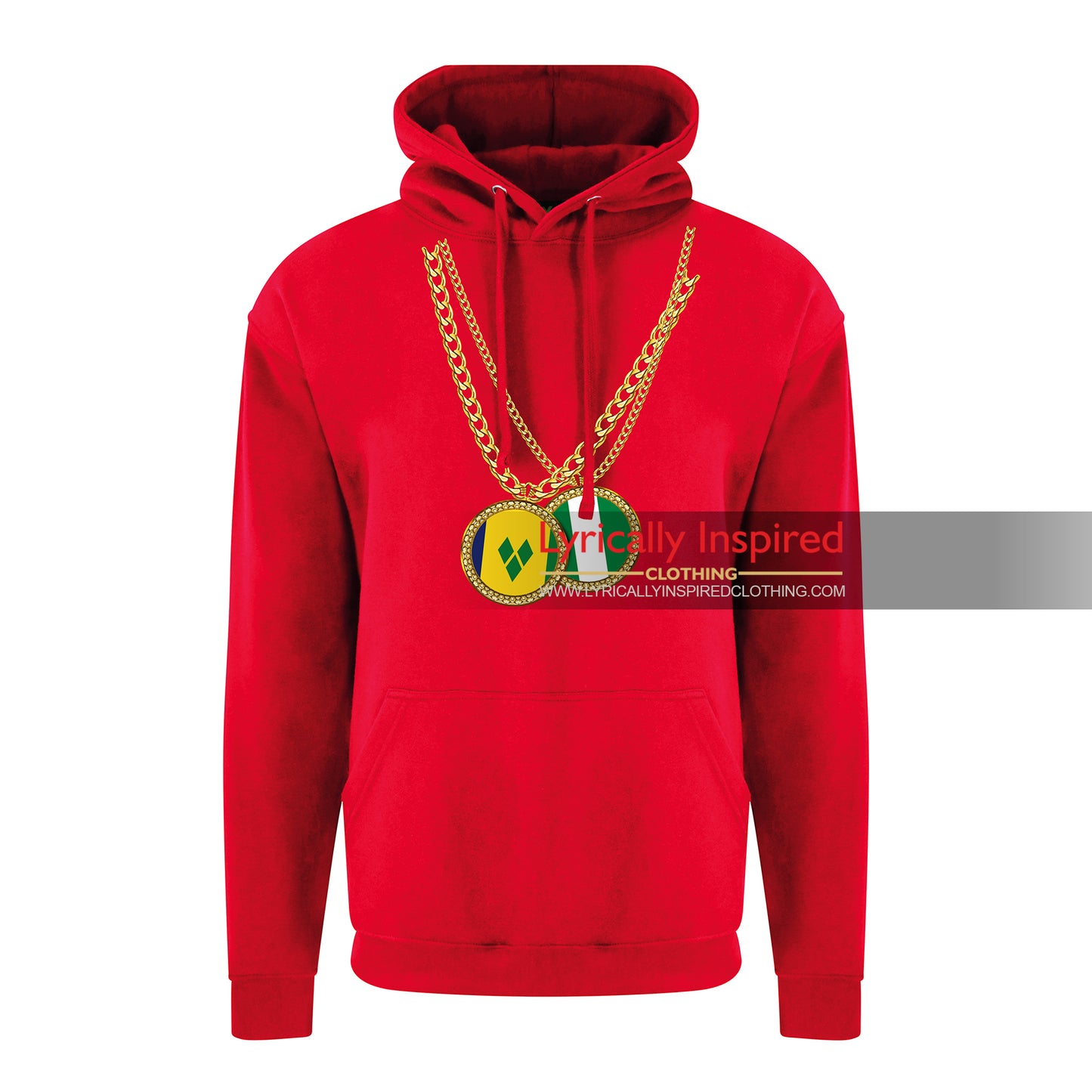 Custom TWO Countries Flags decorated Hoodies