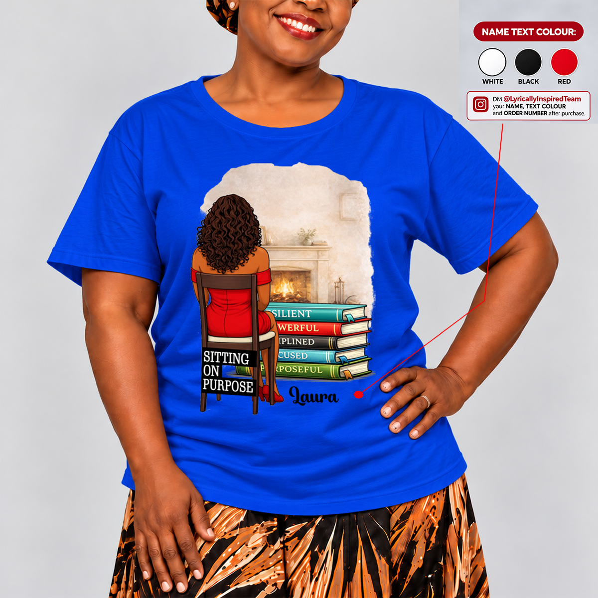 Sitting On Purpose - Personalised Custom Unisex T Shirt
