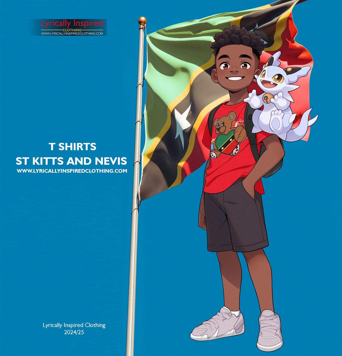 Teddy Gift ST Kitts and Nevis T Shirt