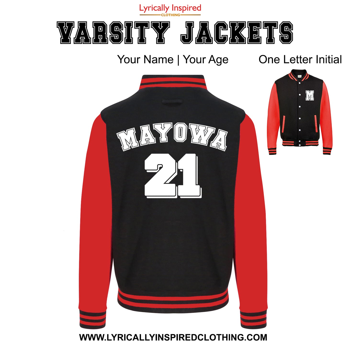 VARSITY JACKET CUSTOM-MADE