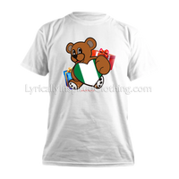 Nigerian Flag Heart Teddy Bear Unisex T Shirt
