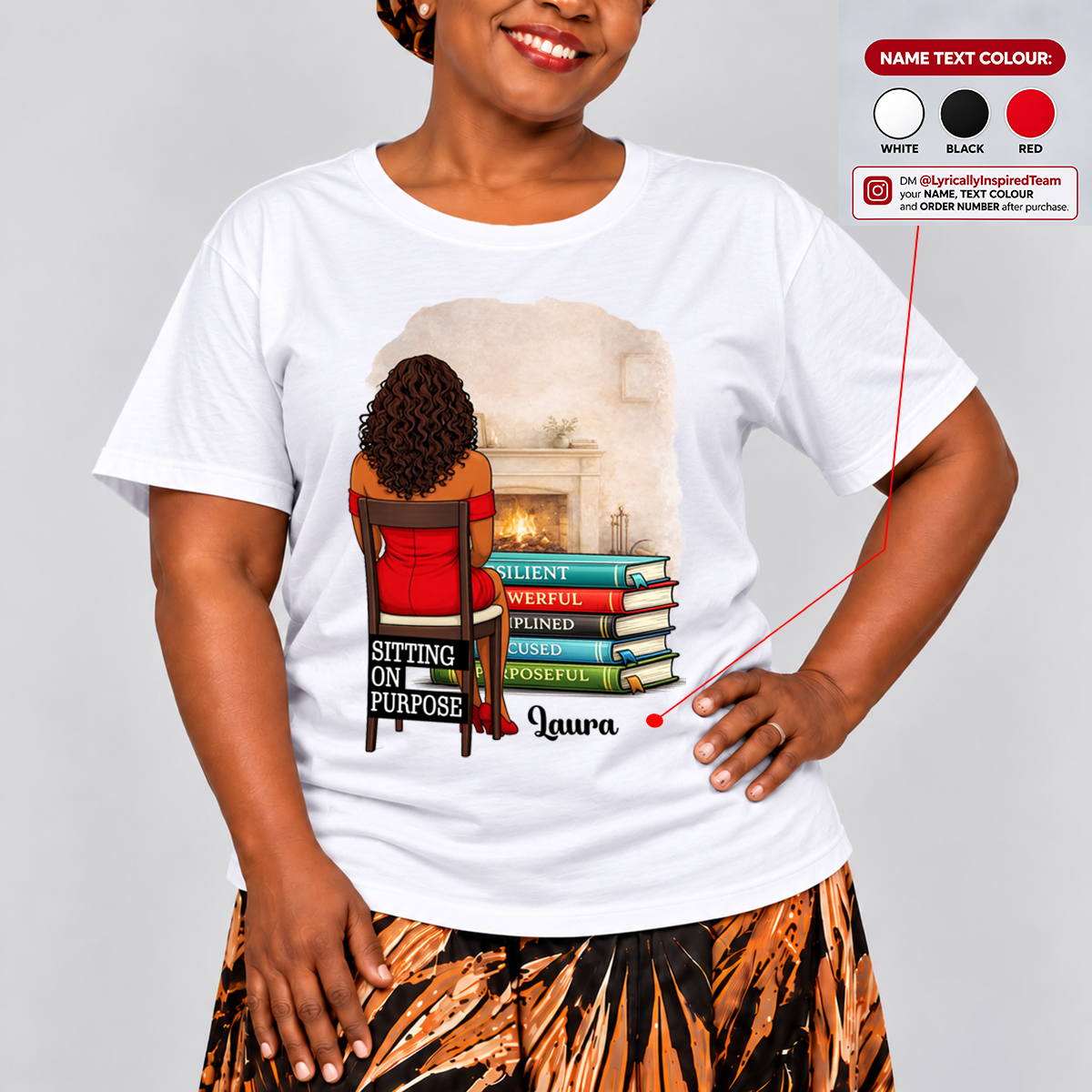 Sitting On Purpose - Personalised Custom Unisex T Shirt