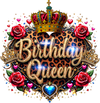 Birthday Queen Unisex T Shirt Print